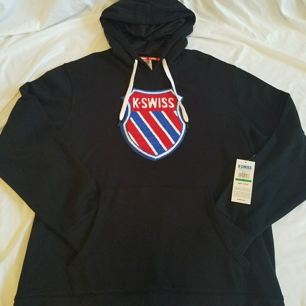 K-Swiss Mens size XL hoodie brand new